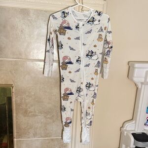 Elisabeth + Faith Bluey Halloween footed PJ’s